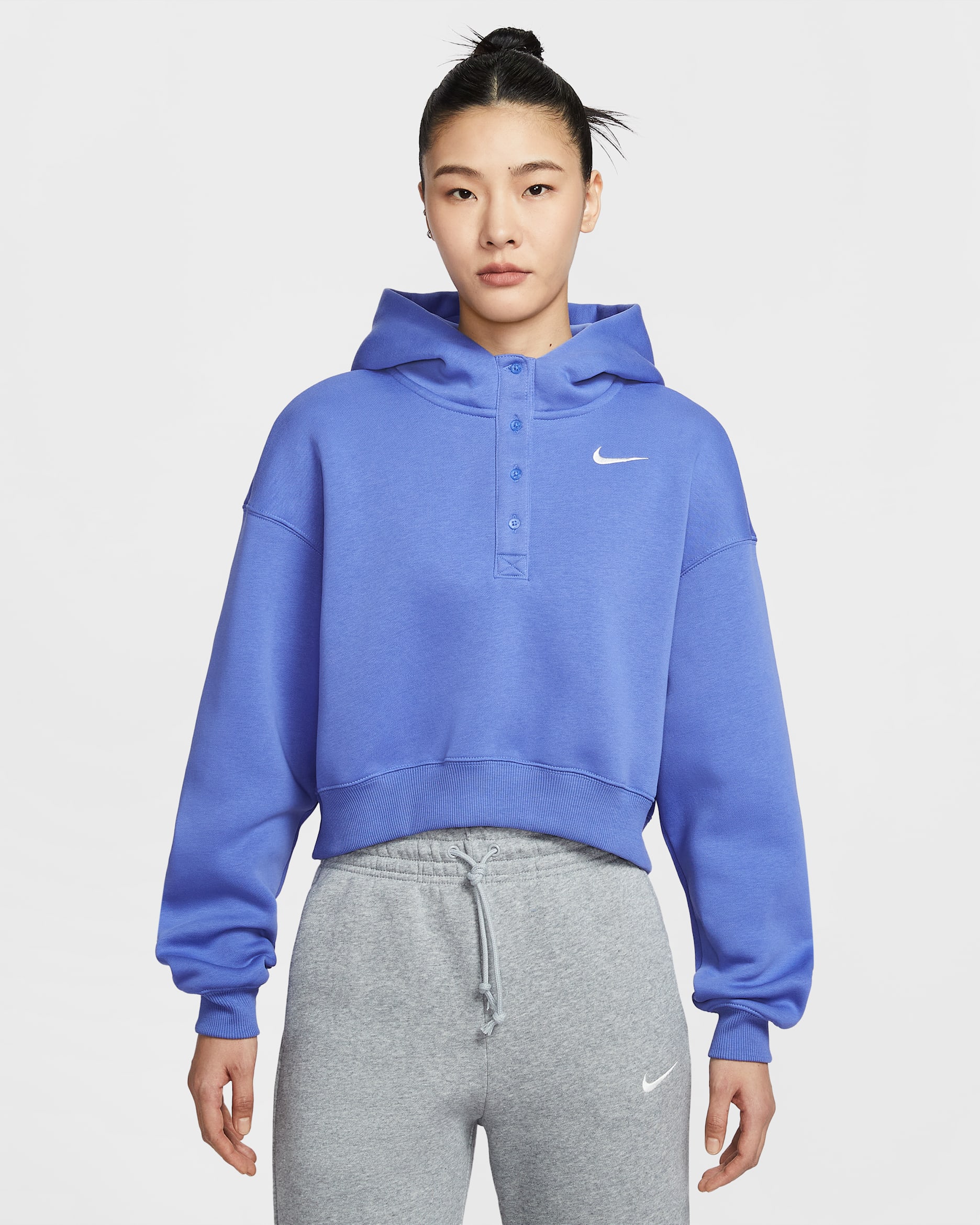 m*o様 【新品未使用】Union × 大串麻里奈 Cropped Hoodie Nike Phoenix Fleece Women's Oversized Cropped Hoodie. Nike ID